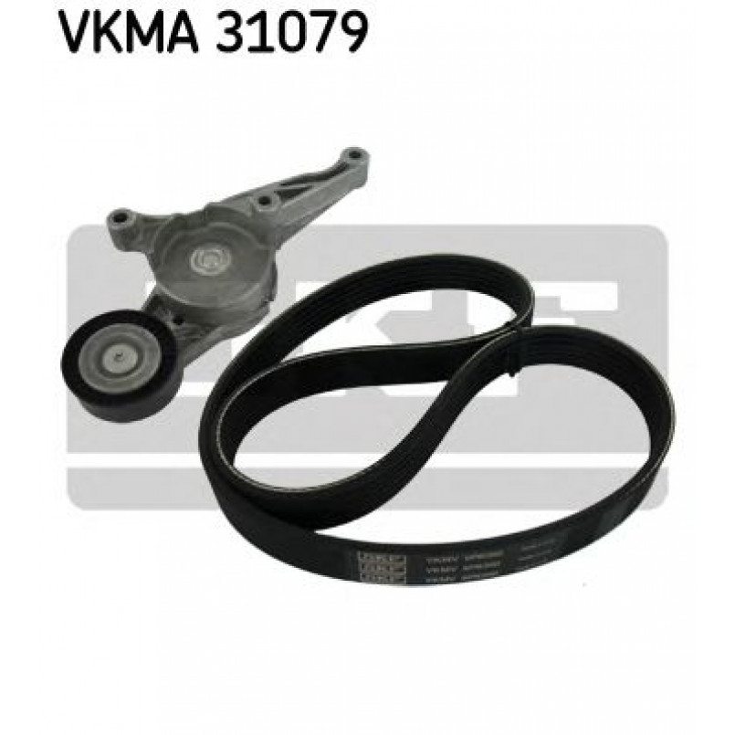 VKMA 31079 SKF Комплект доріжкового ремня (ролик, ремінь)